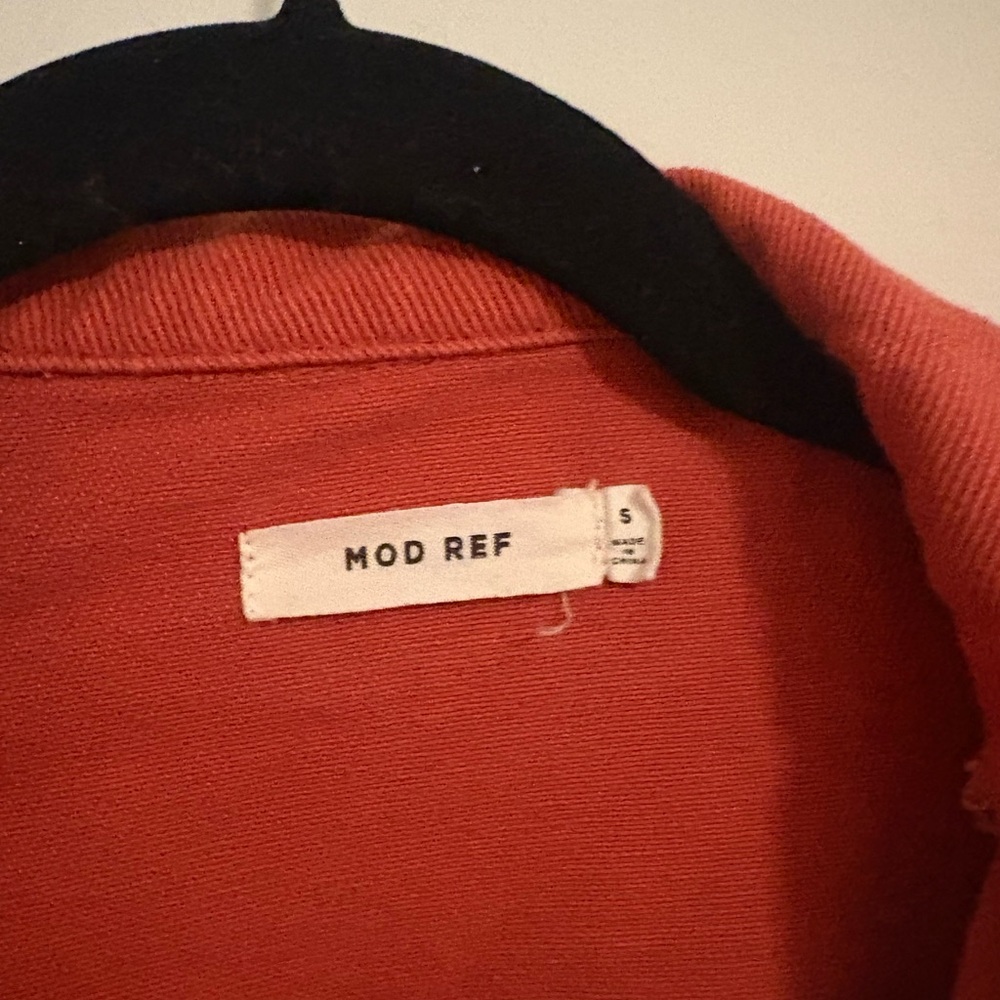 Red Button-Up Shirt - Picture 3 of 4